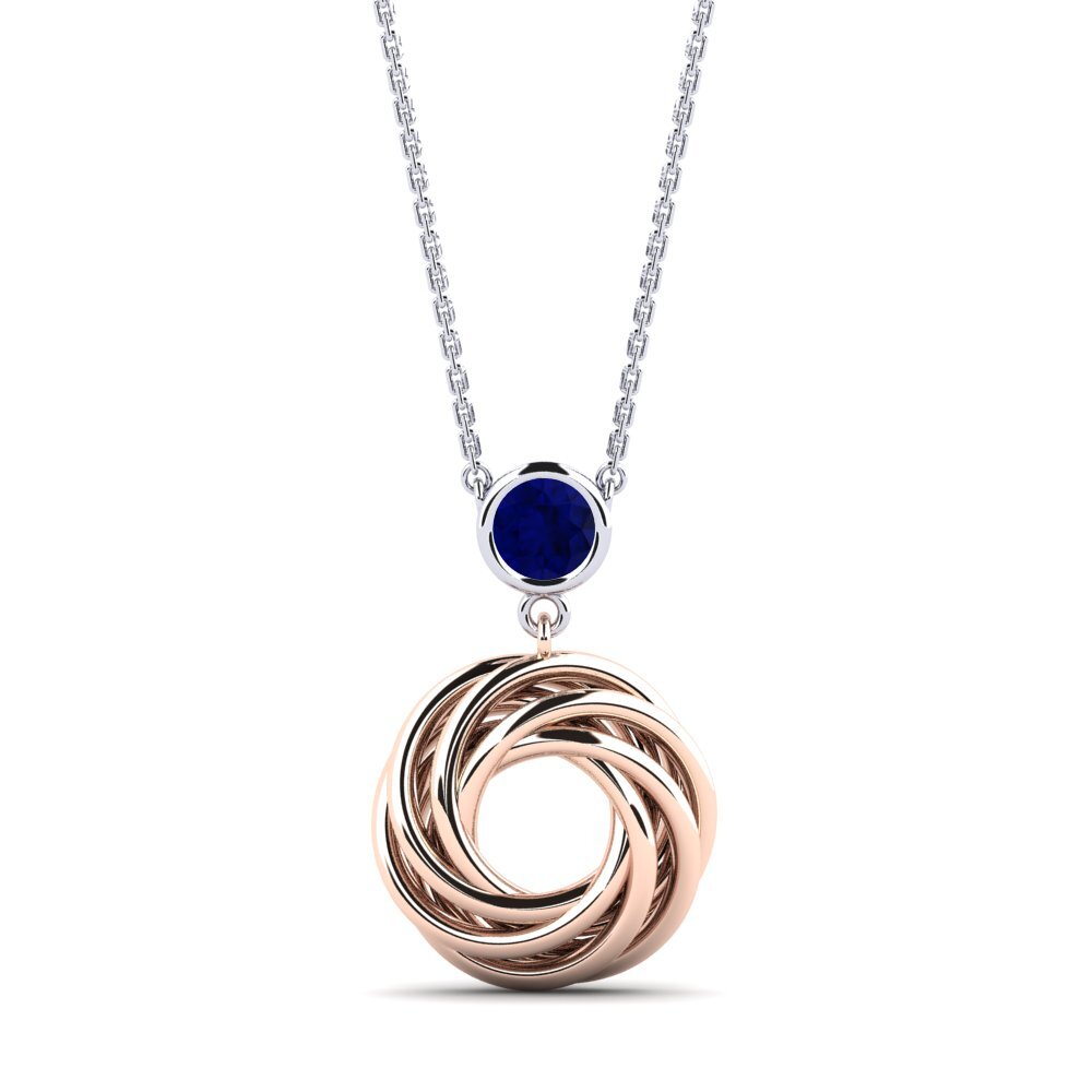 Saphir Collier pour femme Friona