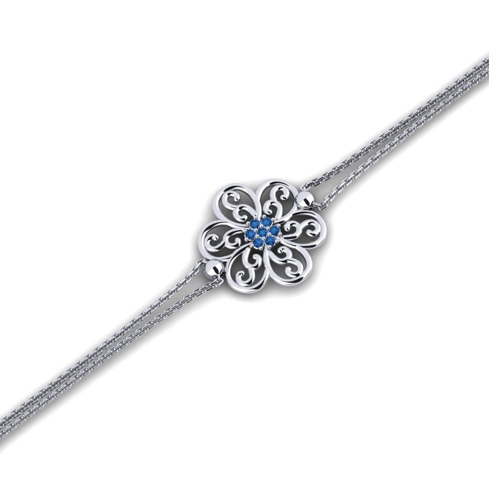 Circonita Azul Oscuro Pulsera de Mujer Fris