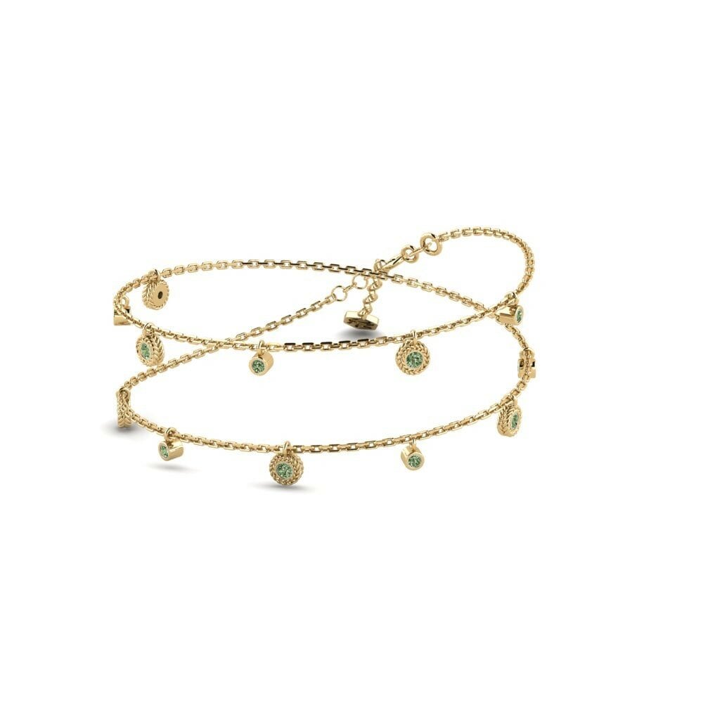 Diamante Verde Collana da donna Frodis