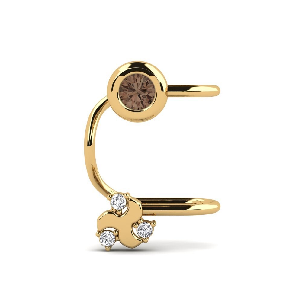 Smoky Quartz Women's Earring Fryer