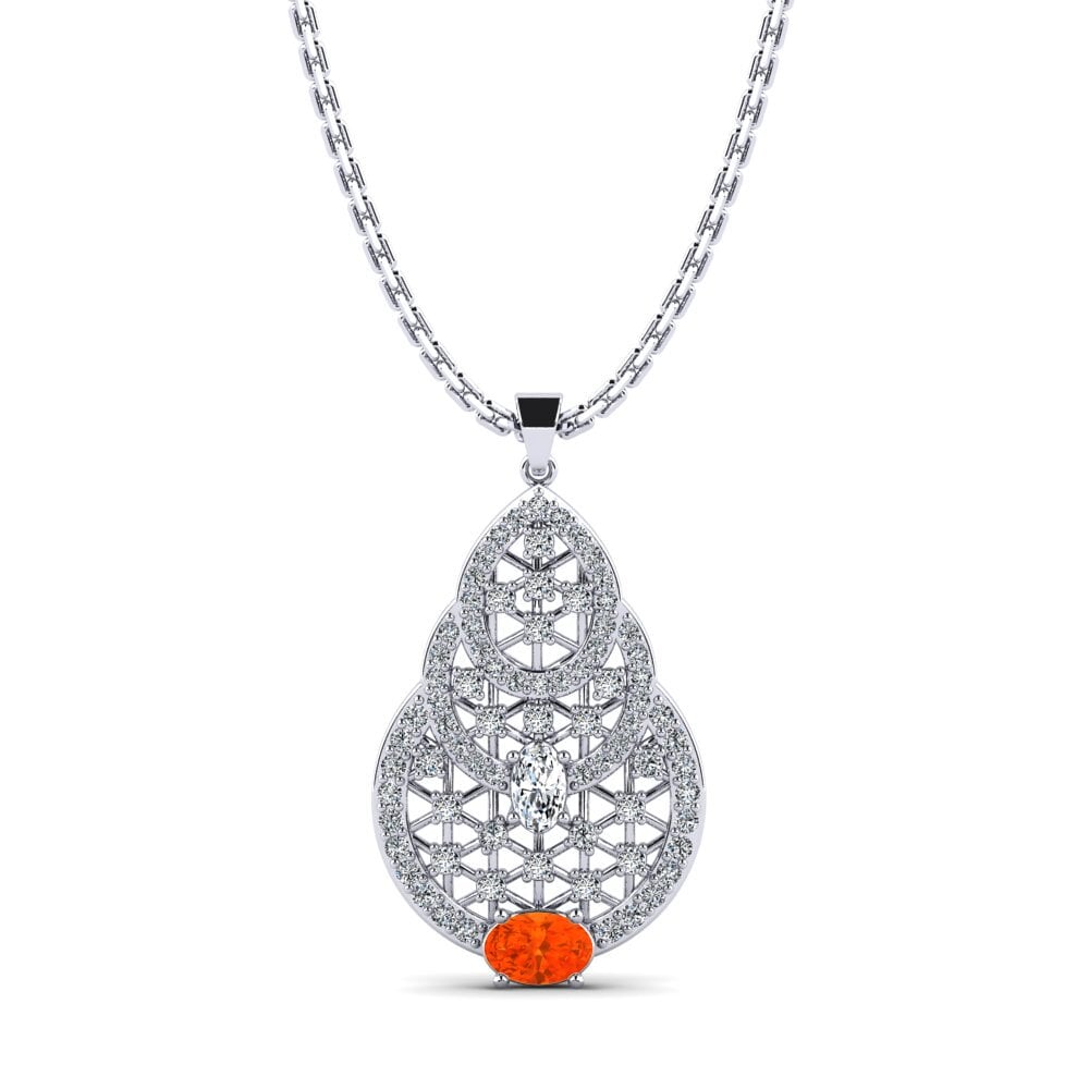 Fire Opal Women's Pendant Furor
