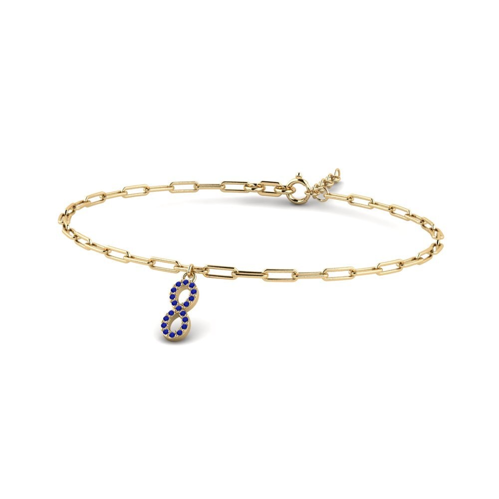 Saphir Bracelet trombones Futharc