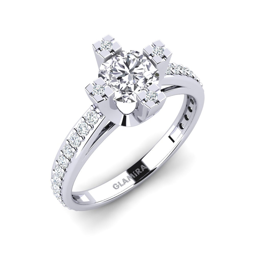Diamante cultivado en laboratorio Anillo de compromiso Fyndsw