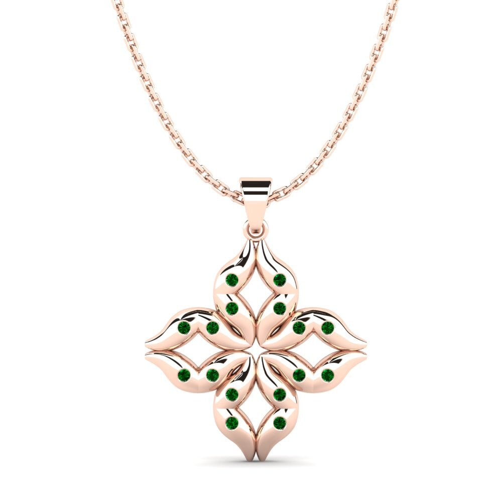 Green Zirconia Women's Pendant Gabby