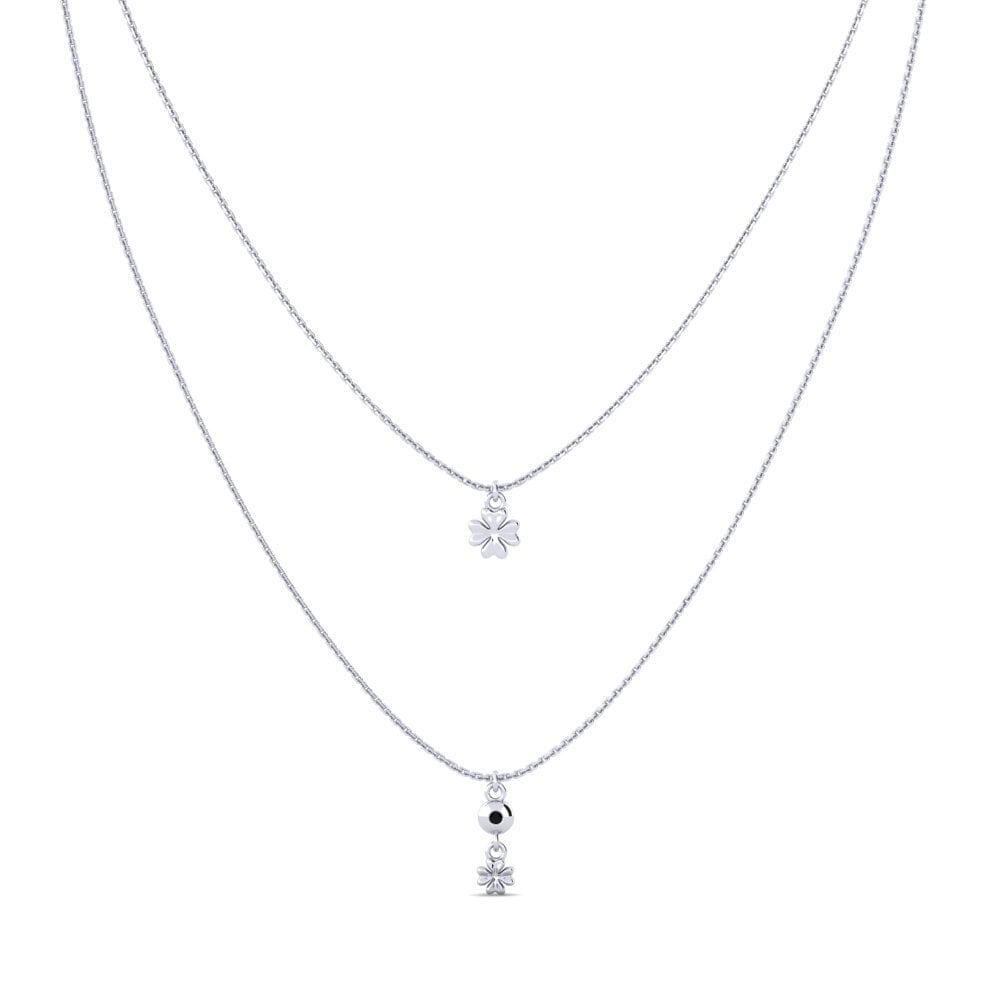 Ónix Negro Collar de Mujer Gabhira