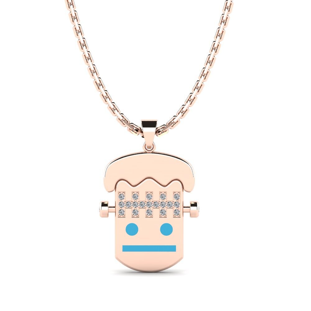 14ct Rose Gold Women's Pendant Gable