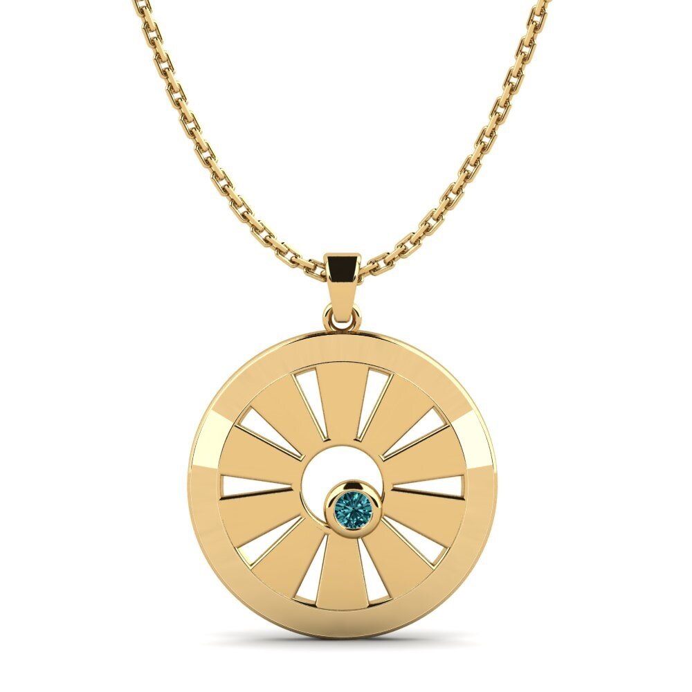 Blue Diamond Women's Pendant Gadfly