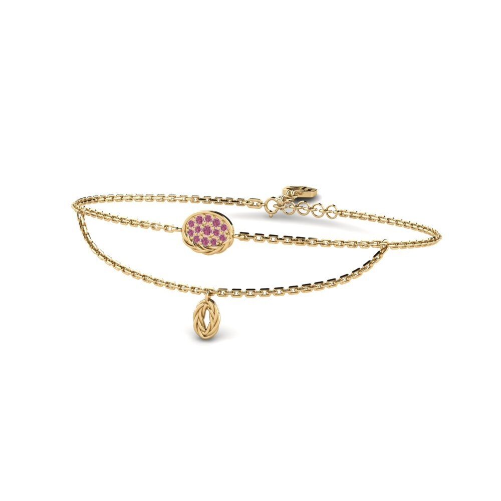 Rhodolit-Granat Damen armband Gadget