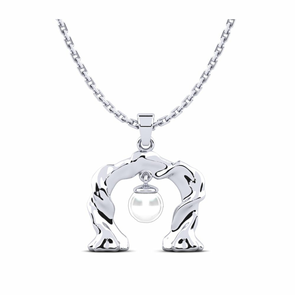 14ct White Gold Women's Pendant Gadgetry