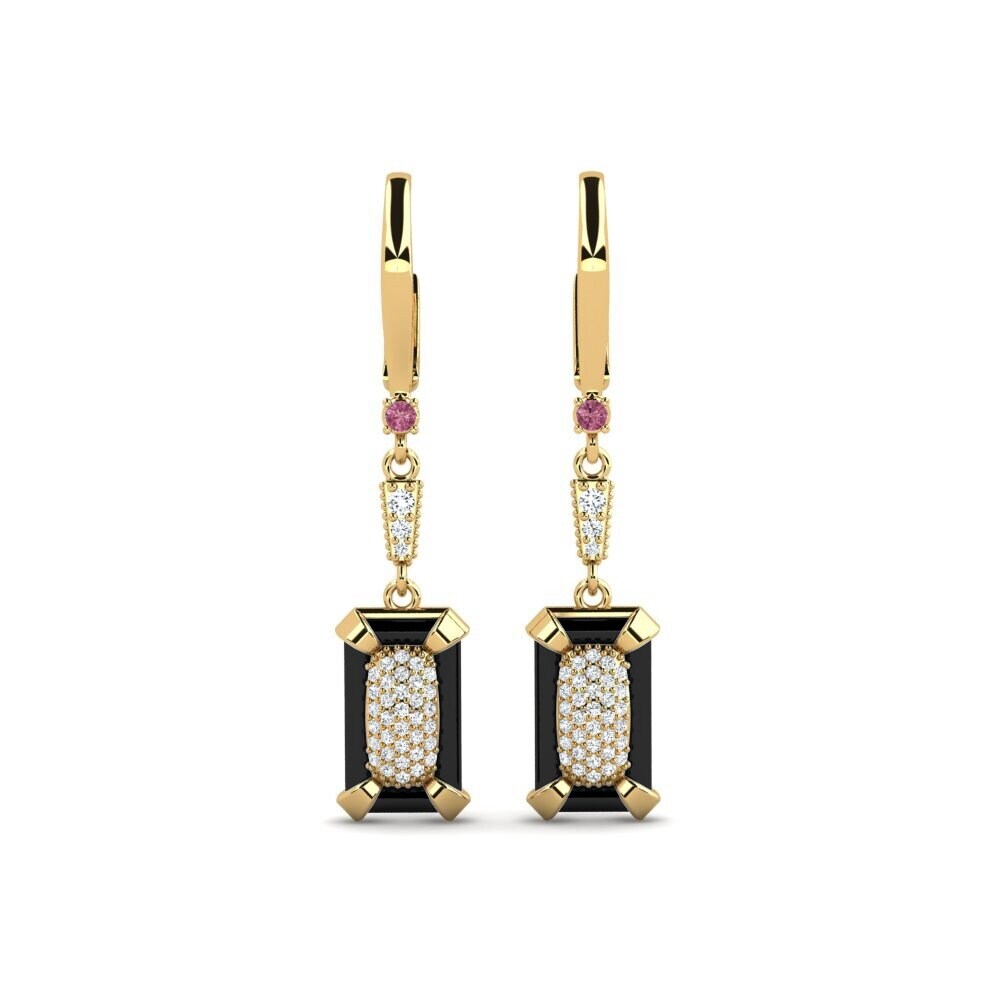 Rhodolite Garnet Women's Earring Gadisa