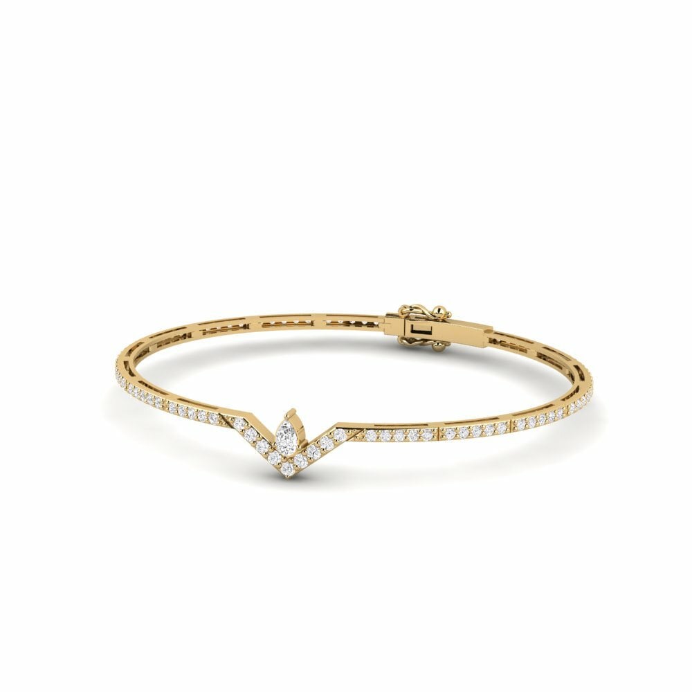 Oro Giallo 585 Bracciale da donna Galaroza