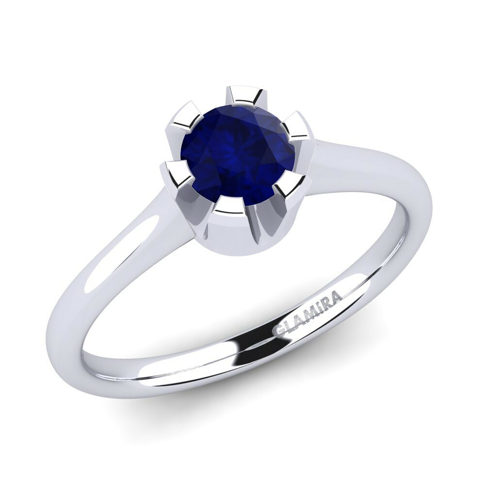 Nhẫn đính hôn Galilea 0.5 crt Đá Sapphire