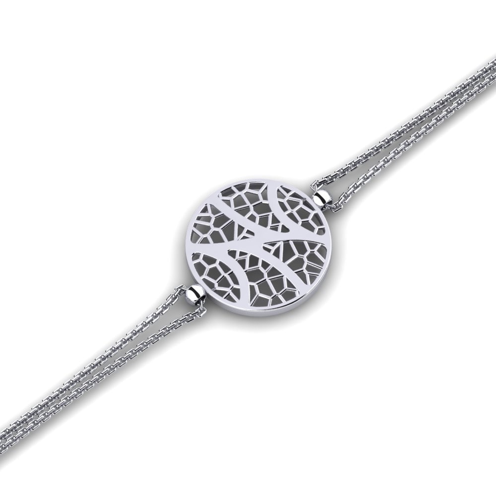 Handcrafted 925 Sterling Silver Skull Bracelet Skeleton