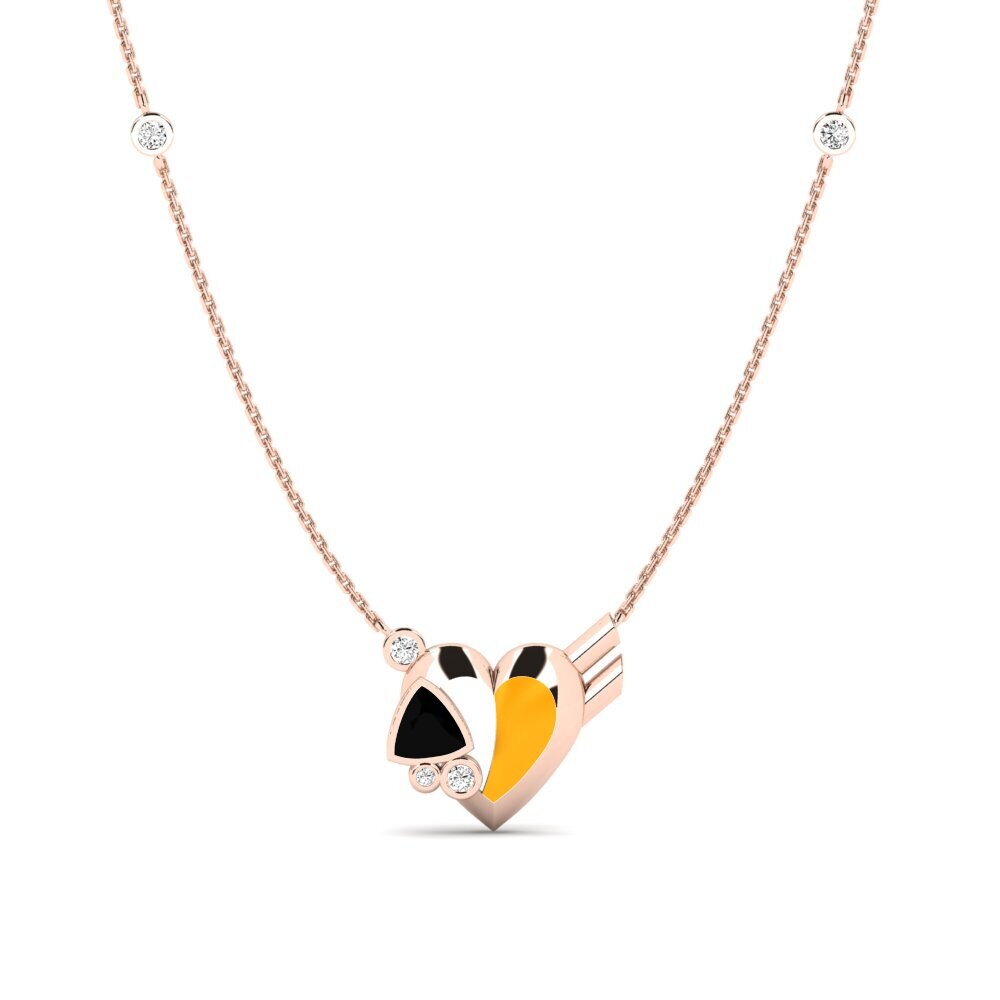 Ónix Negro Collar de Mujer Gallantry