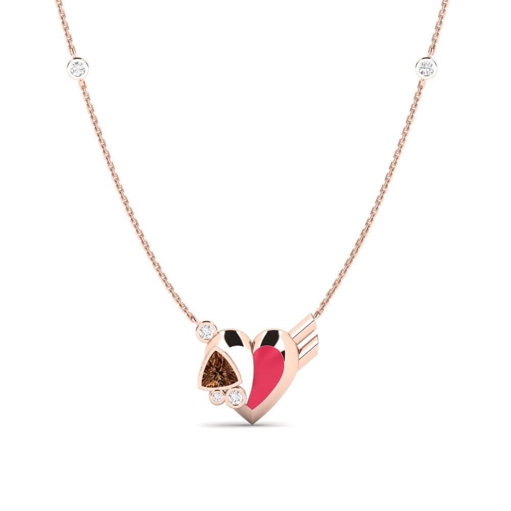 Trillion Brown Diamond Necklace Gallantry