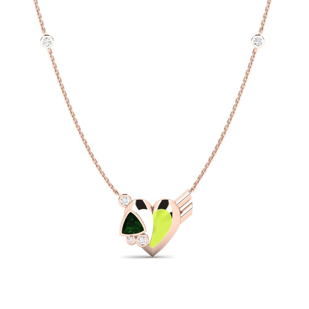 Tourmaline Verte Collier pour femme Gallantry