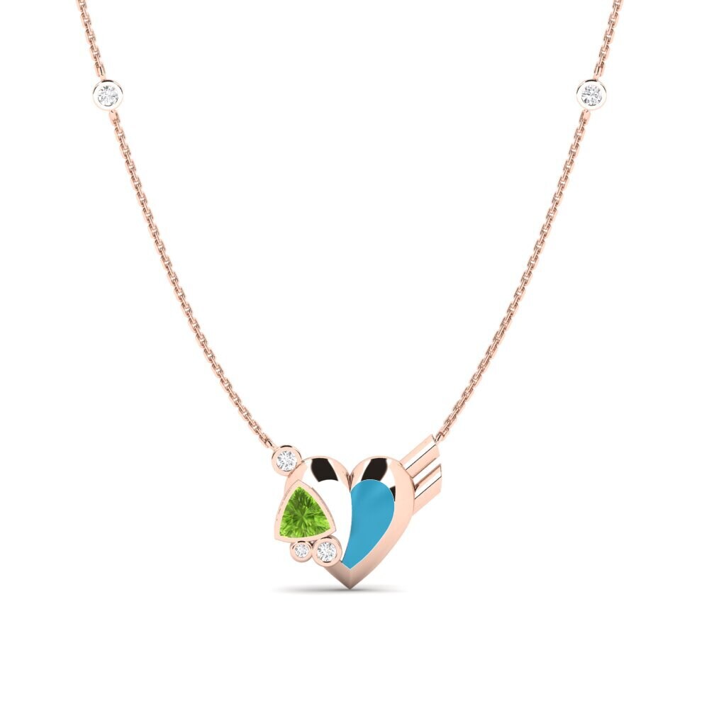 Peridot Women's Necklace Gallantry