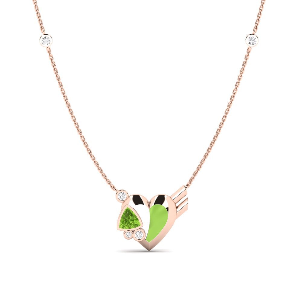 Peridot Women's Necklace Gallantry