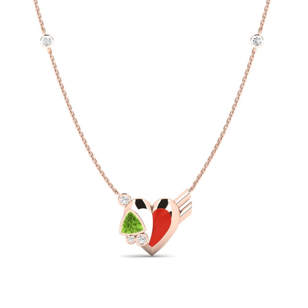 Peridoto Collar de Mujer Gallantry