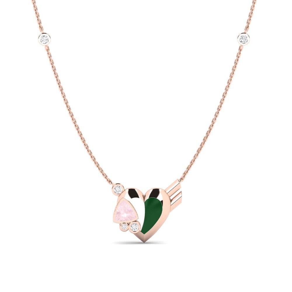 Rose Quartz Women's Necklace Gallantry