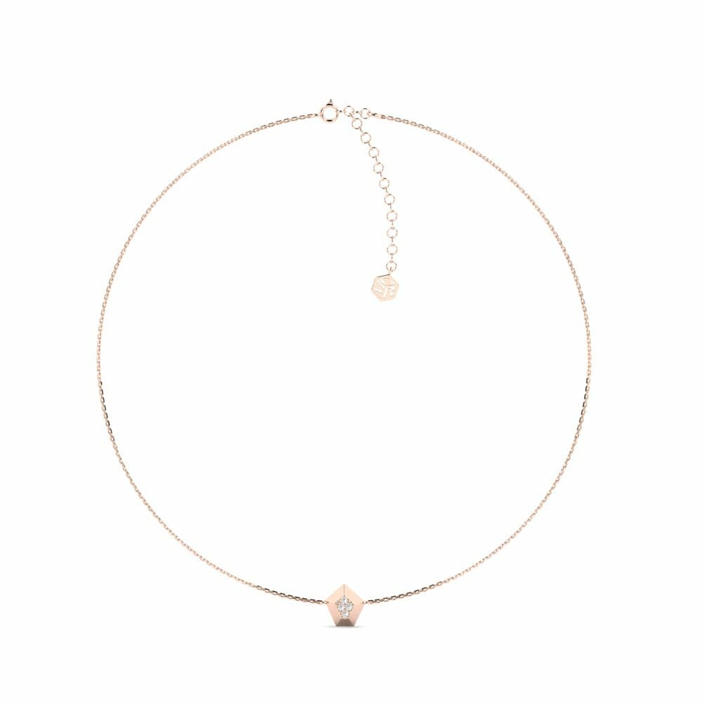 Oro Rosso 750 Collana choker da donna Gallium