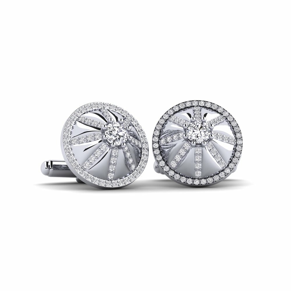 Diamant Bouton de manchette Gamal