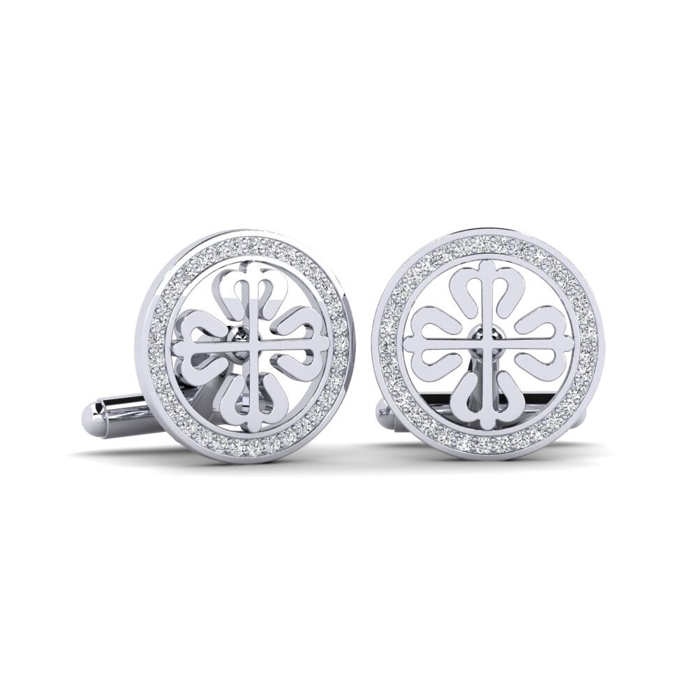 Lab Grown Diamond Cufflink Gamies