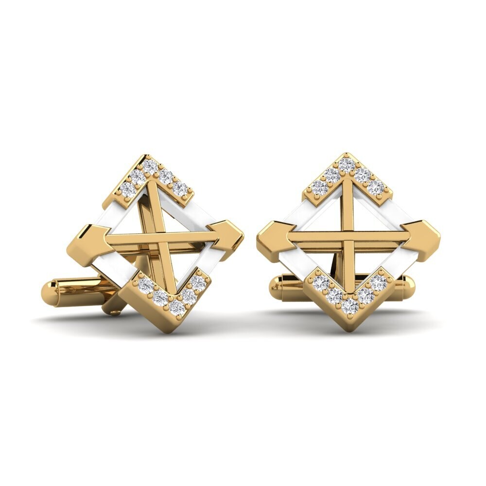 Diamond Cufflink Gamino