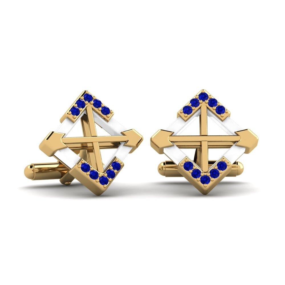 Sapphire Cufflink Gamino