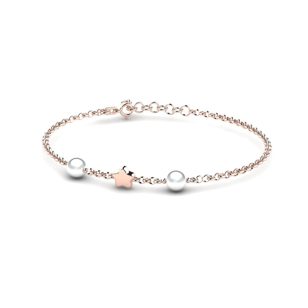 Pulseras 9k Oro Rosa Símbolos