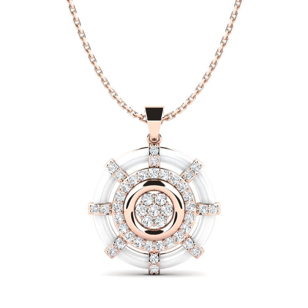 14k Rose Gold Women's Pendant Garofalo