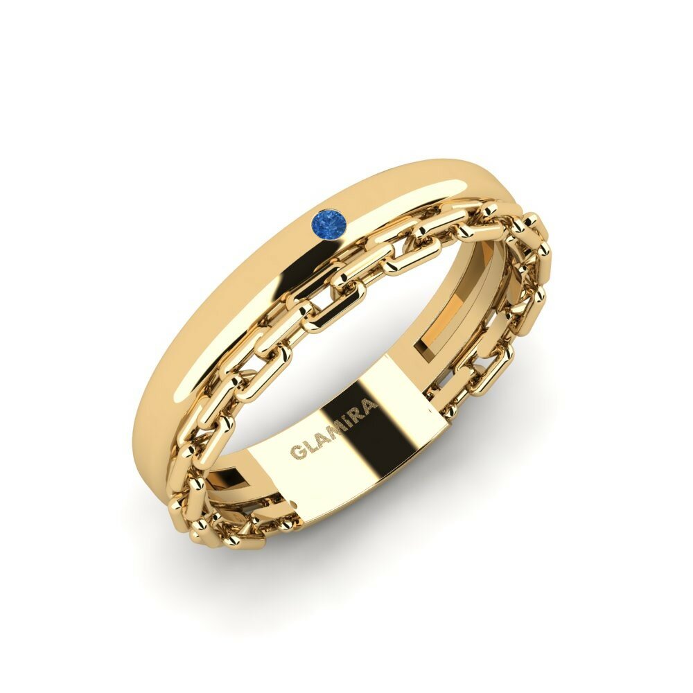 sapphire-zirconia แหวน Garrobo