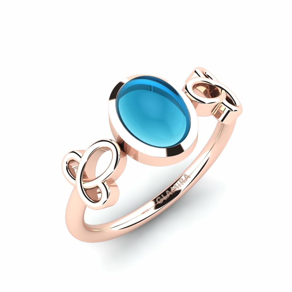 Blue Topaz Ring Gatita