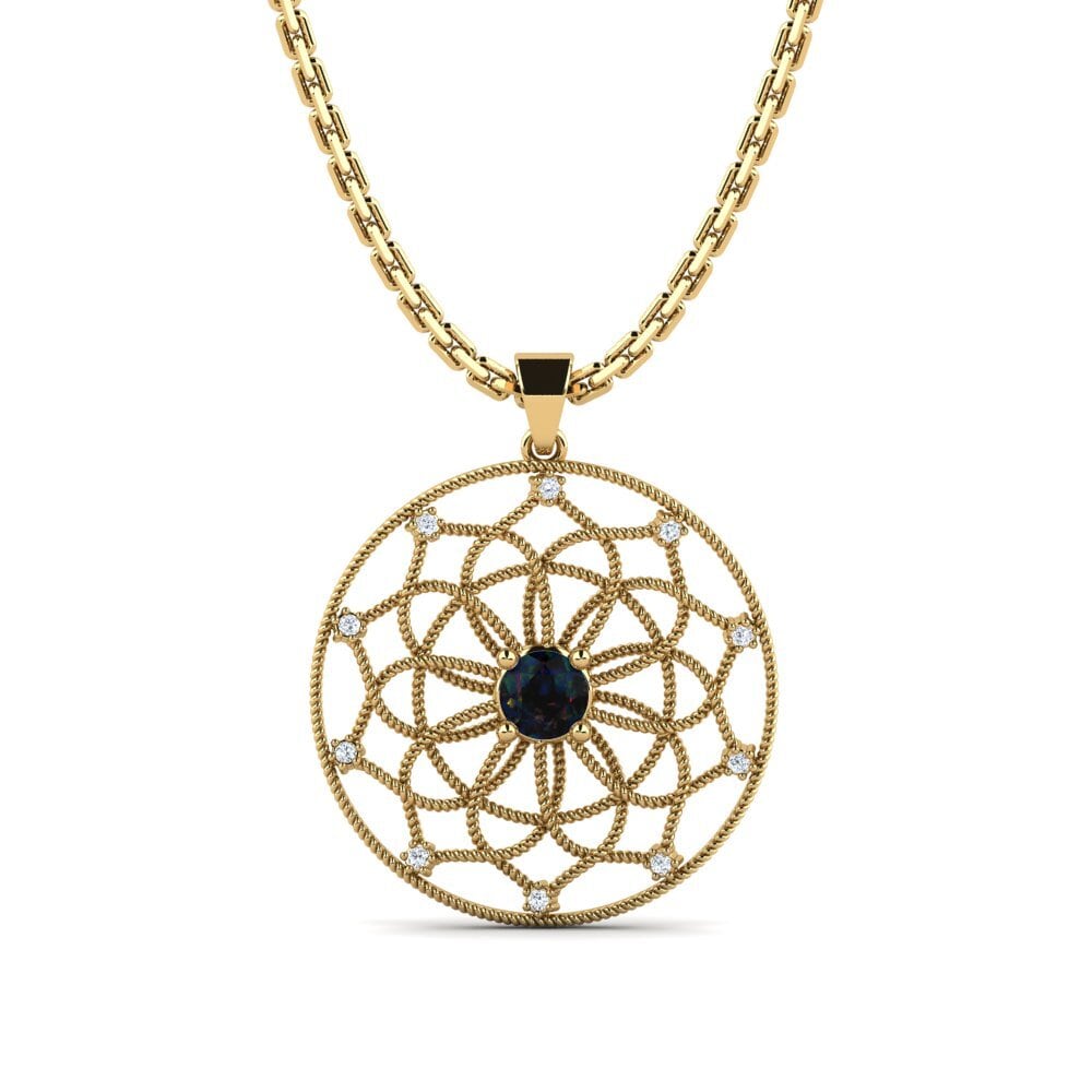 Black Opal Women's Pendant Gaut