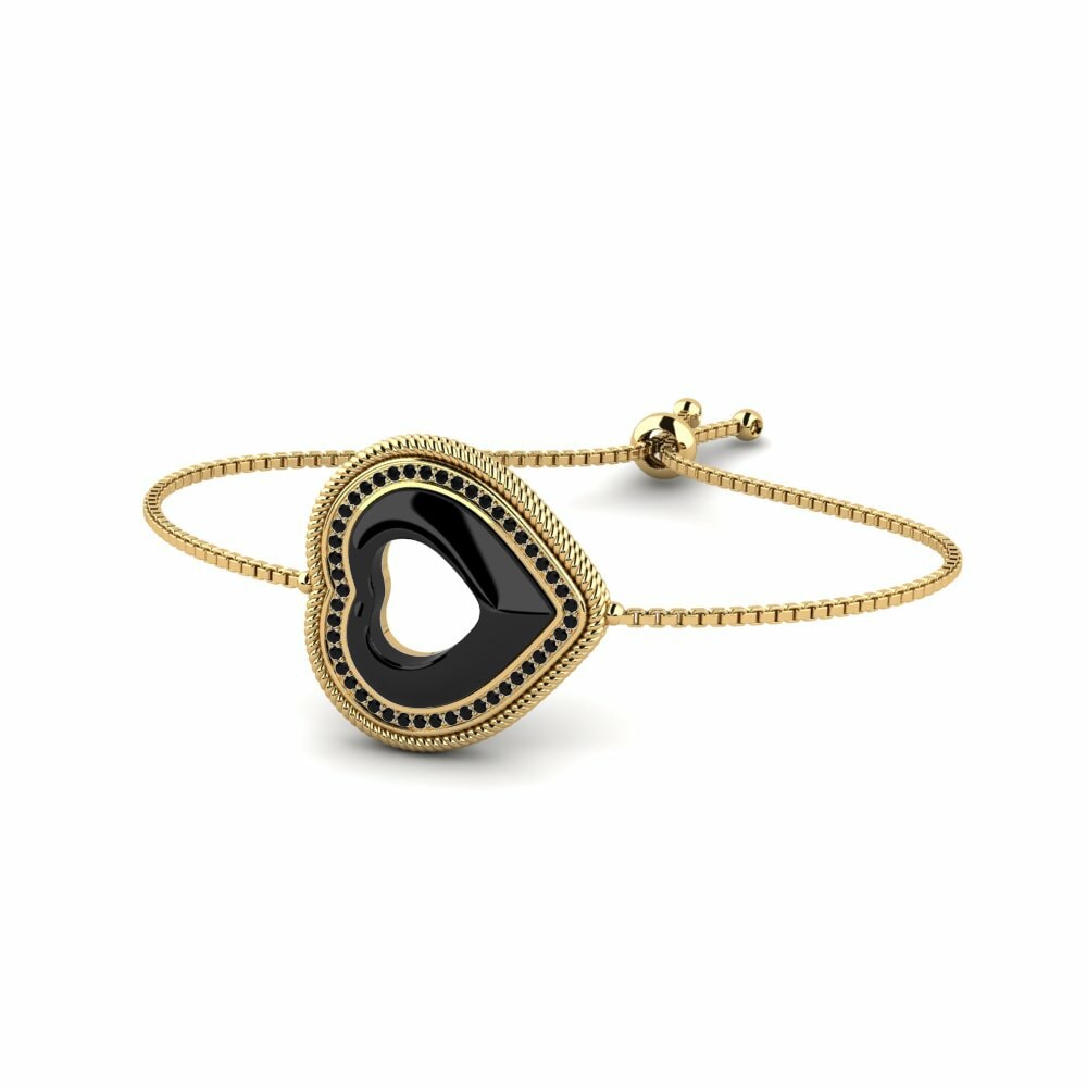 Bracelets Onyx Noir Céramique