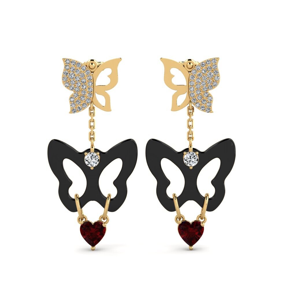 Garnet Women's Earring Gayton