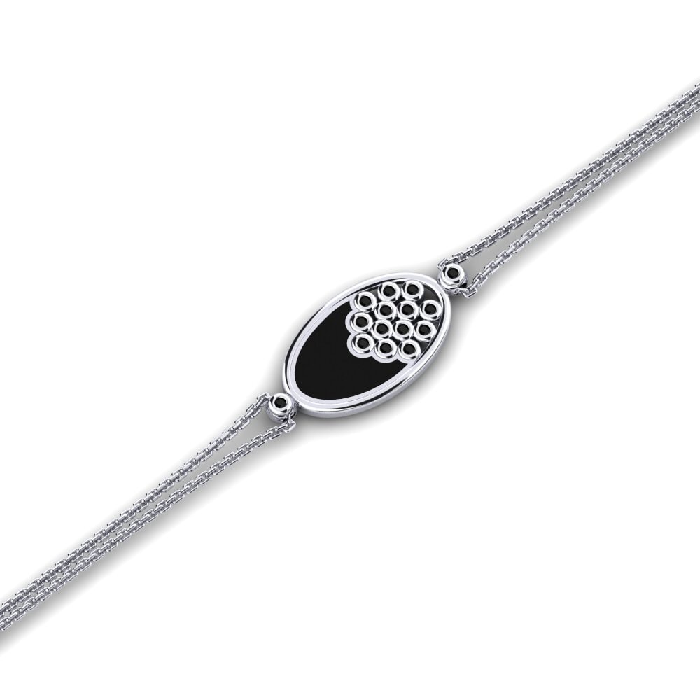Black Sapphire Women's Bracelet Geez