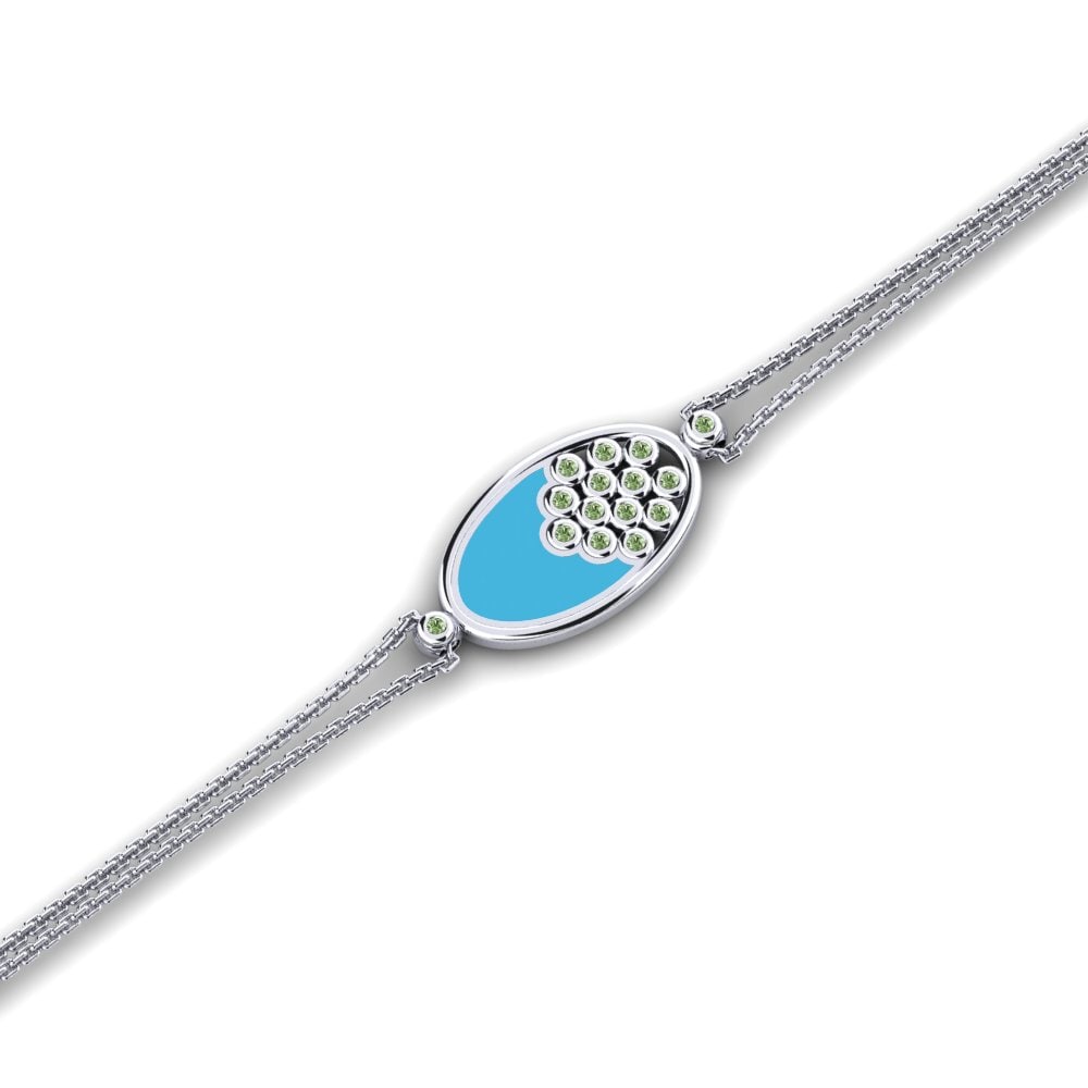 Green Diamond Women's Bracelet Geez