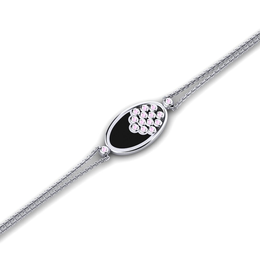 Pink Sapphire Women's Bracelet Geez