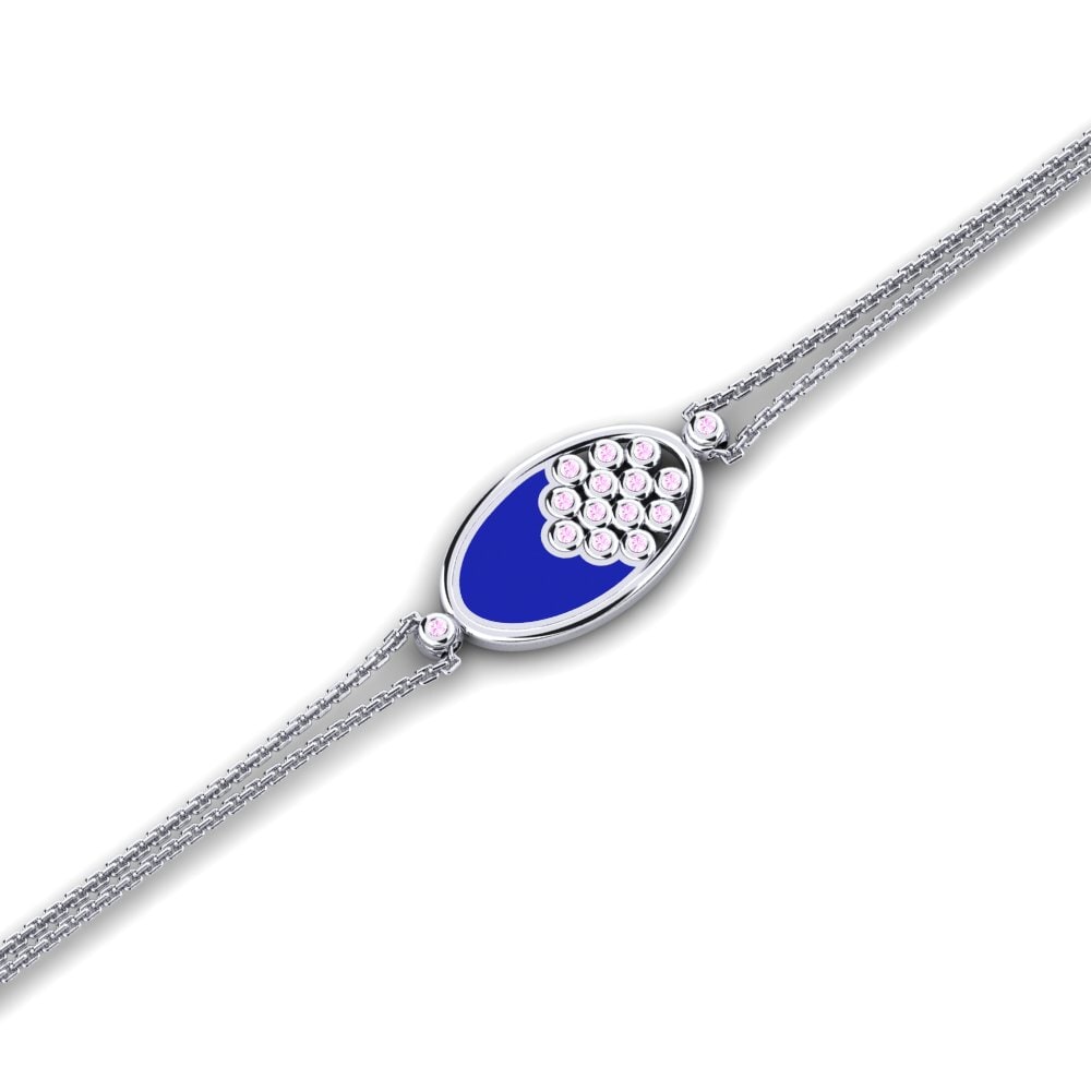Pink Sapphire Women's Bracelet Geez