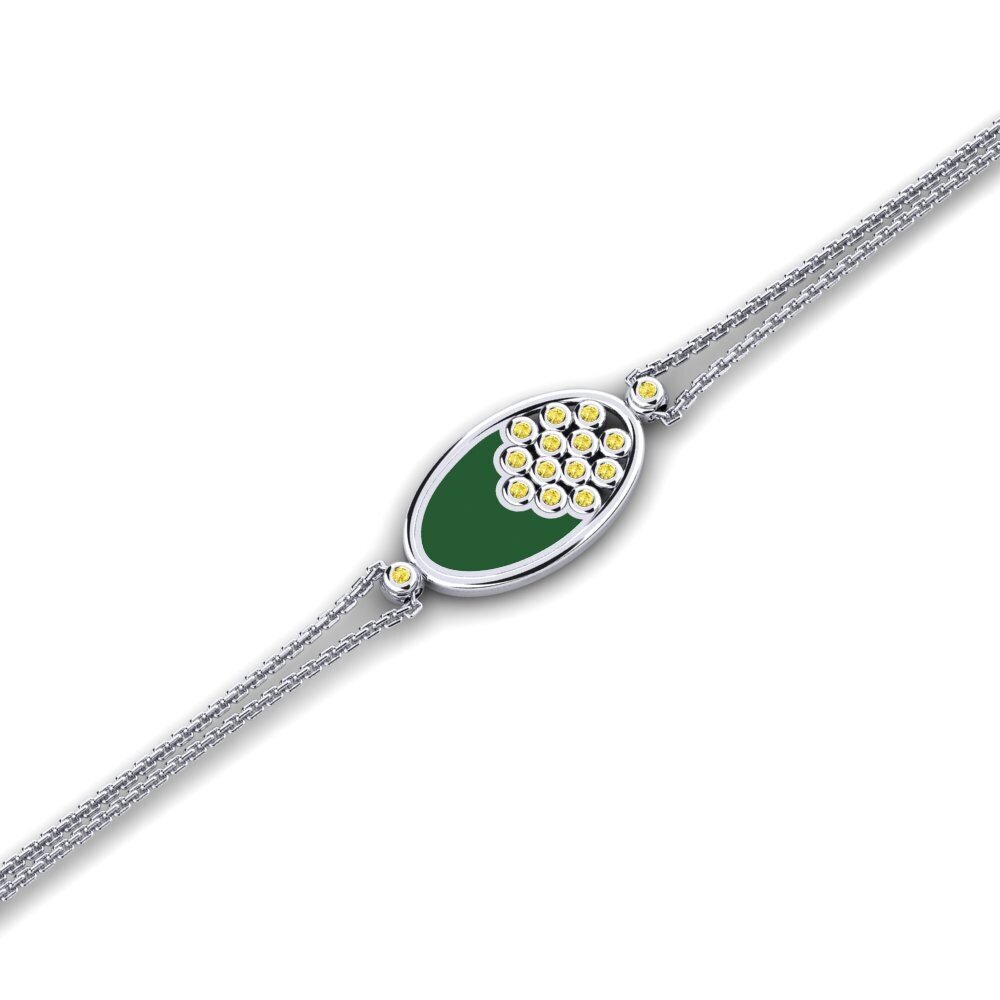 Yellow Sapphire Women's Bracelet Geez