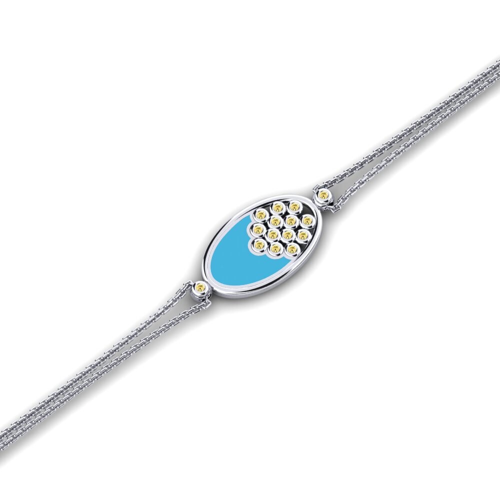 Yellow Diamond Women's Bracelet Geez