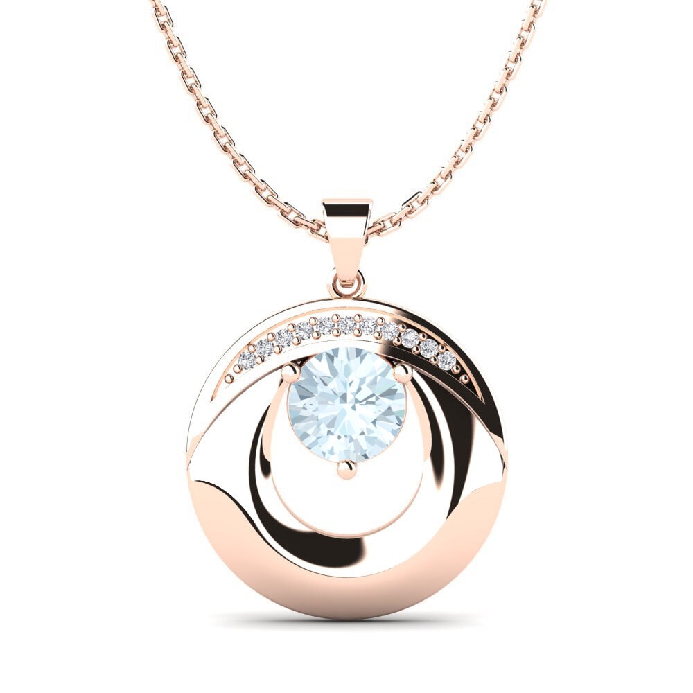 14ct Rose Gold Women's Pendant Gelsomino