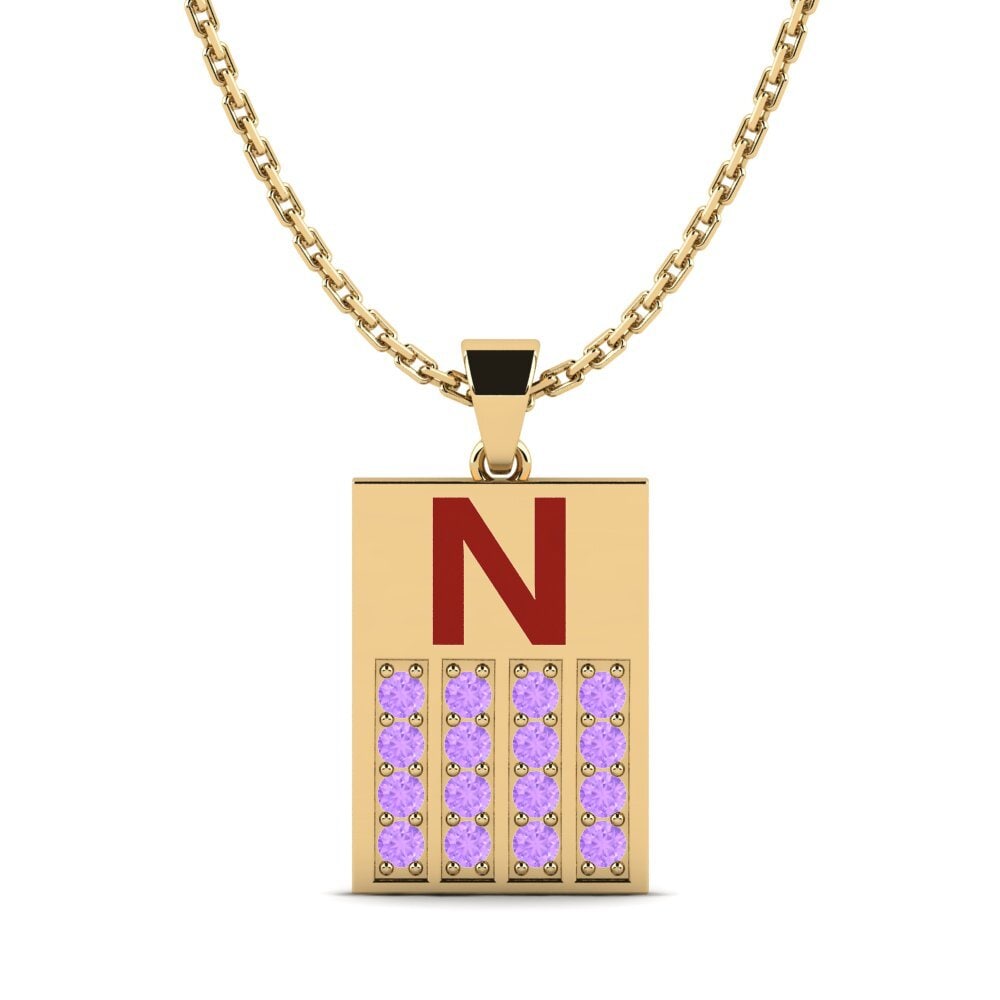 Amethyst Damen anhänger Generale - N