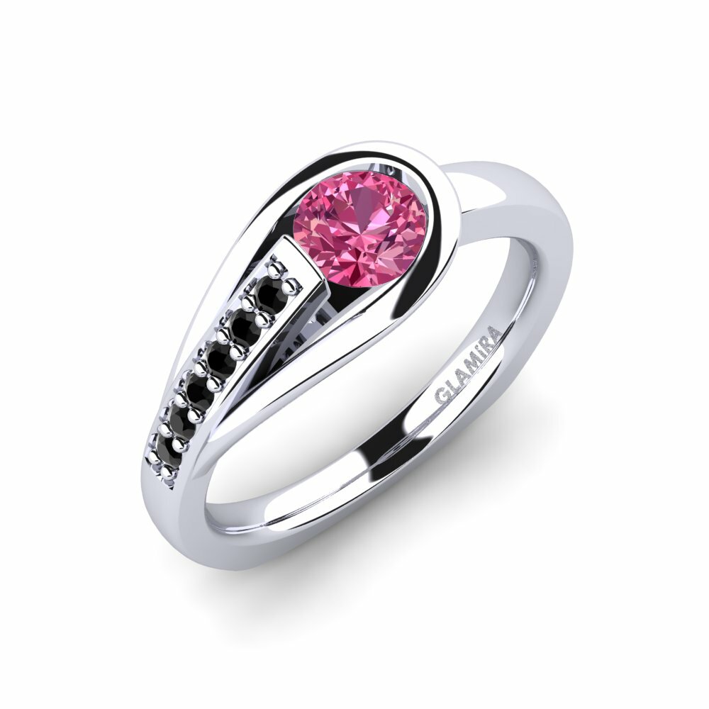 Roze Toermalijn Verlovingsring Genifer 0.5 crt