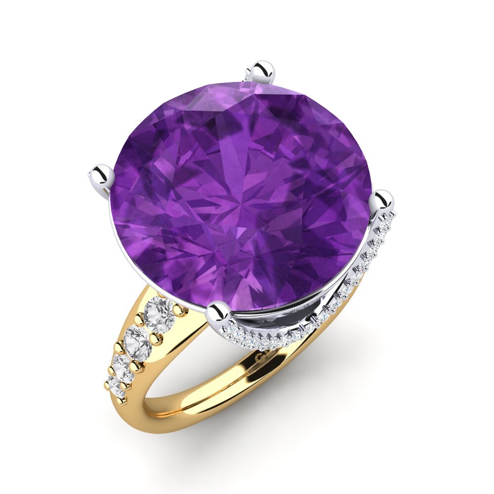 14K Geel & Wit Goud Ringen Gerlindis
