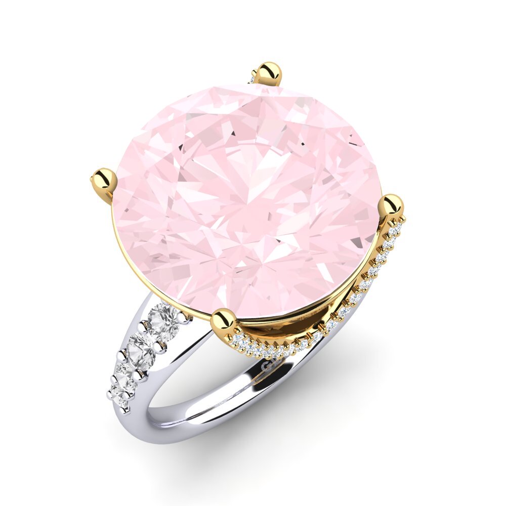 Weiß & Gelbgold 750 Ringe Gerlindis