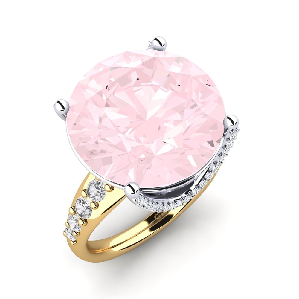 14ct Yellow / White Gold Ring Gerlindis