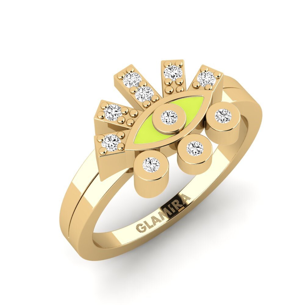 Moissanite Pinky Ring Germanic