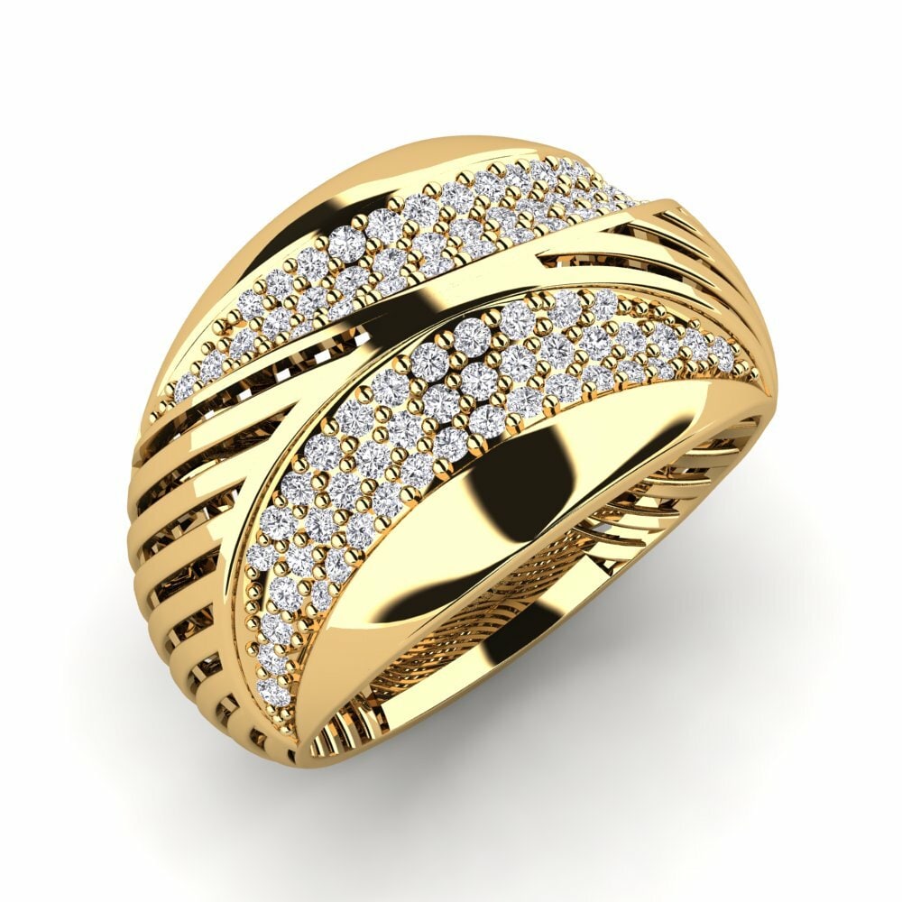 Or Jaune 14k Bague Gerri